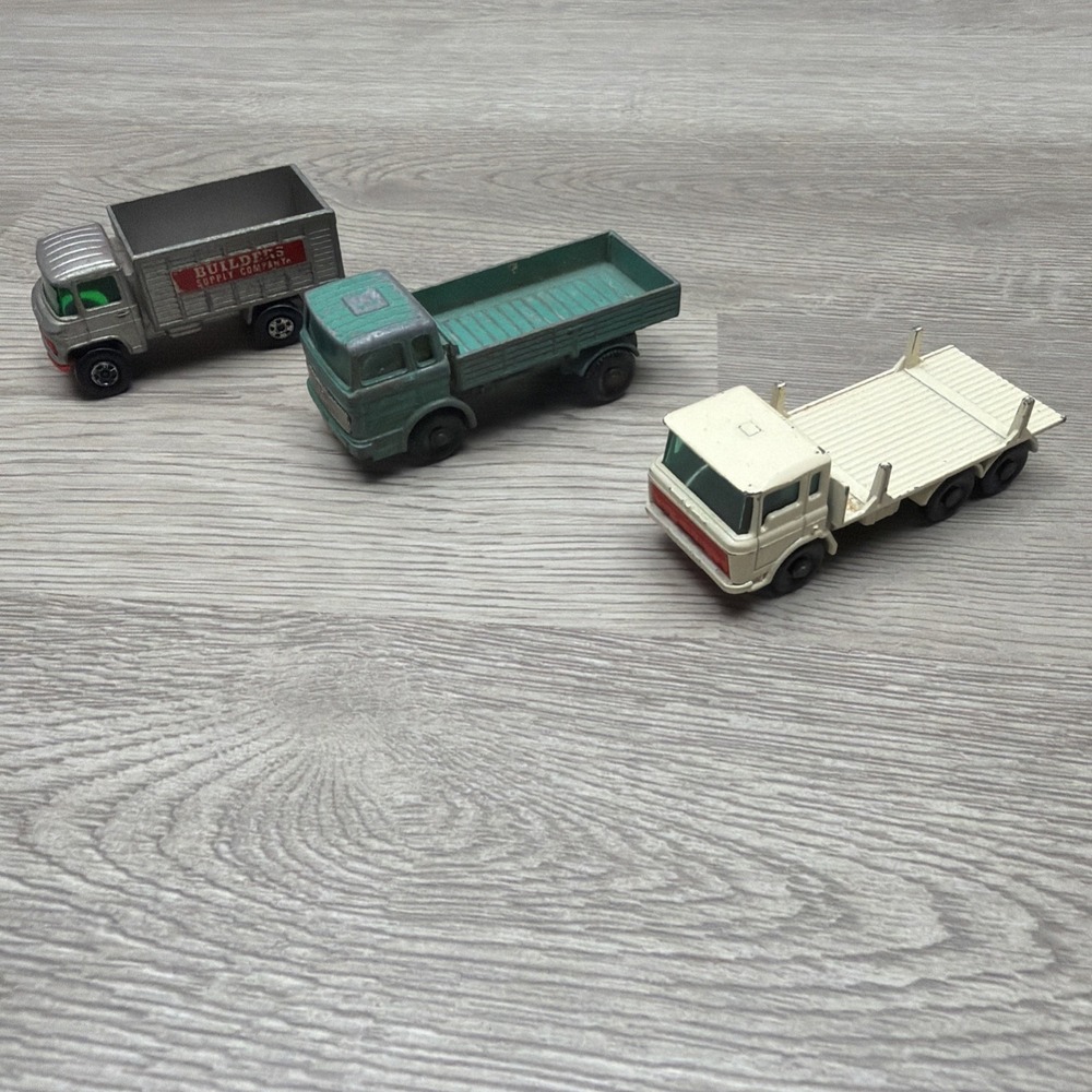 VTG Lesney Matchbox Series No. 11 Mercedes Scaffolding Truck No 1 Mercedes Truck
